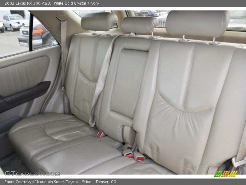 White Gold Crystal / Ivory 2003 Lexus RX 300 AWD