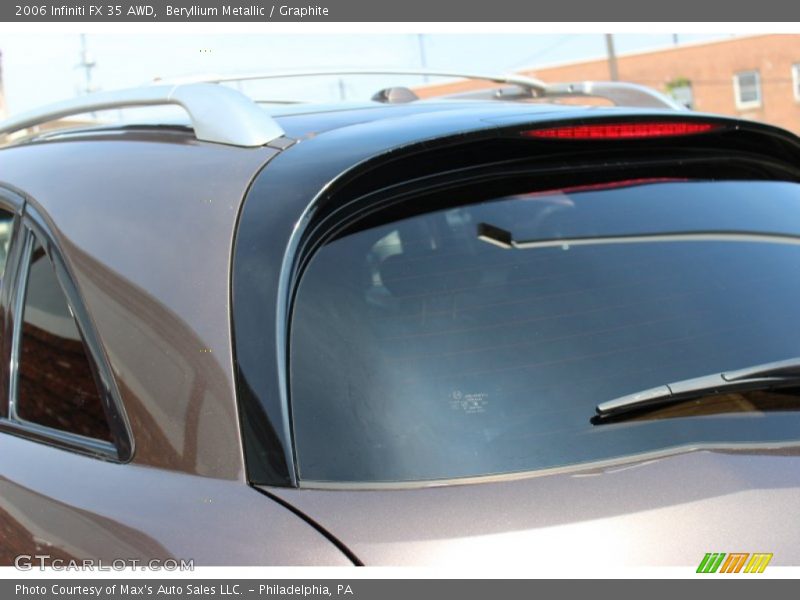 Beryllium Metallic / Graphite 2006 Infiniti FX 35 AWD