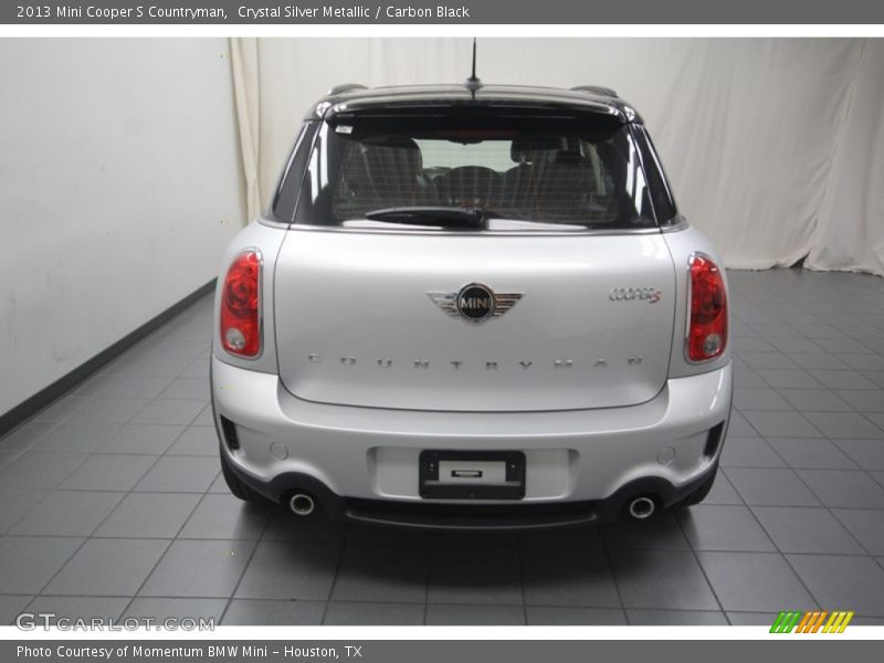 Crystal Silver Metallic / Carbon Black 2013 Mini Cooper S Countryman