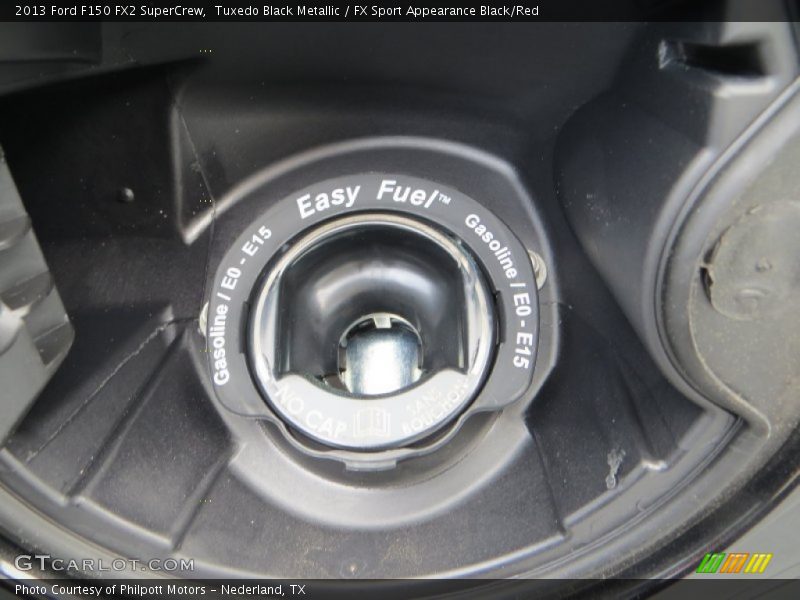 Tuxedo Black Metallic / FX Sport Appearance Black/Red 2013 Ford F150 FX2 SuperCrew