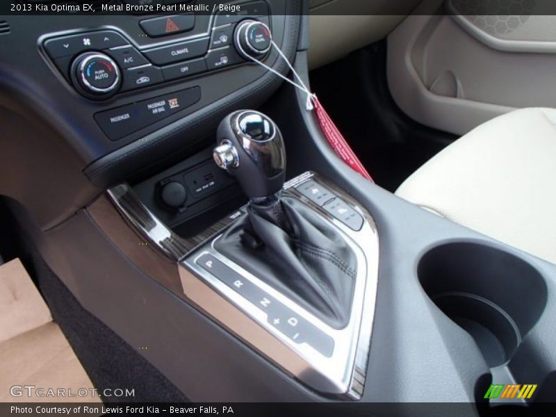 Metal Bronze Pearl Metallic / Beige 2013 Kia Optima EX