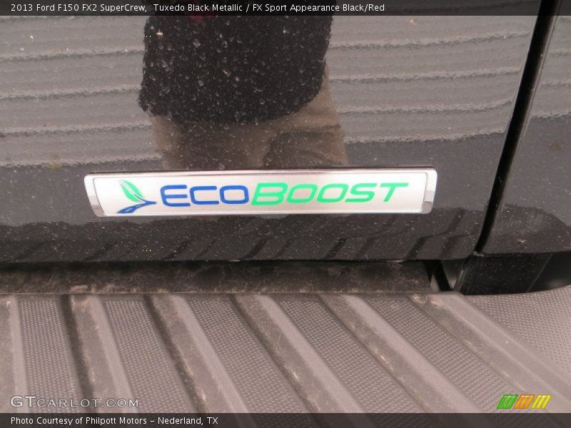 Tuxedo Black Metallic / FX Sport Appearance Black/Red 2013 Ford F150 FX2 SuperCrew
