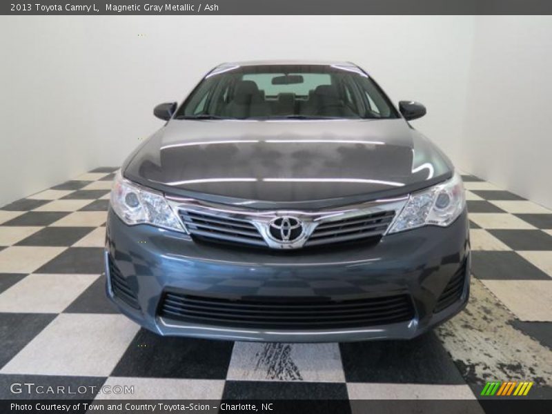 Magnetic Gray Metallic / Ash 2013 Toyota Camry L