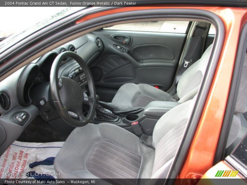  2004 Grand Am GT Sedan Dark Pewter Interior