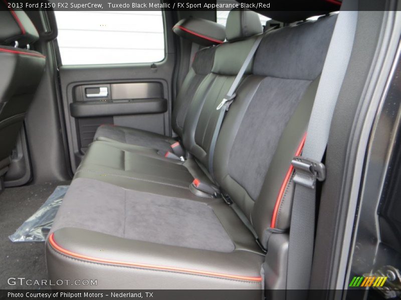 Rear Seat of 2013 F150 FX2 SuperCrew