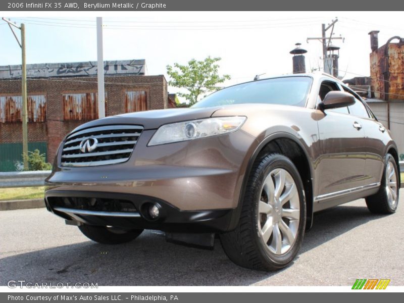 Beryllium Metallic / Graphite 2006 Infiniti FX 35 AWD