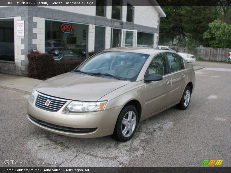 Golden Cashmere / Beige 2006 Saturn ION 2 Sedan