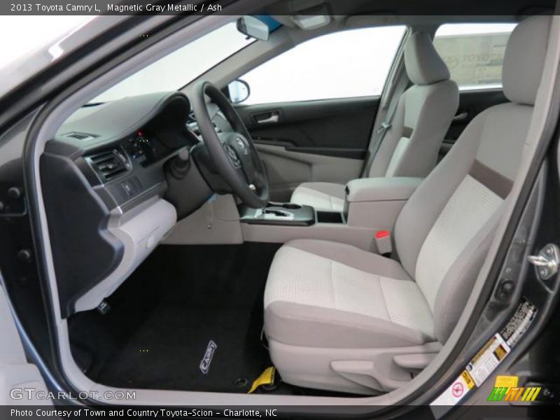 Magnetic Gray Metallic / Ash 2013 Toyota Camry L