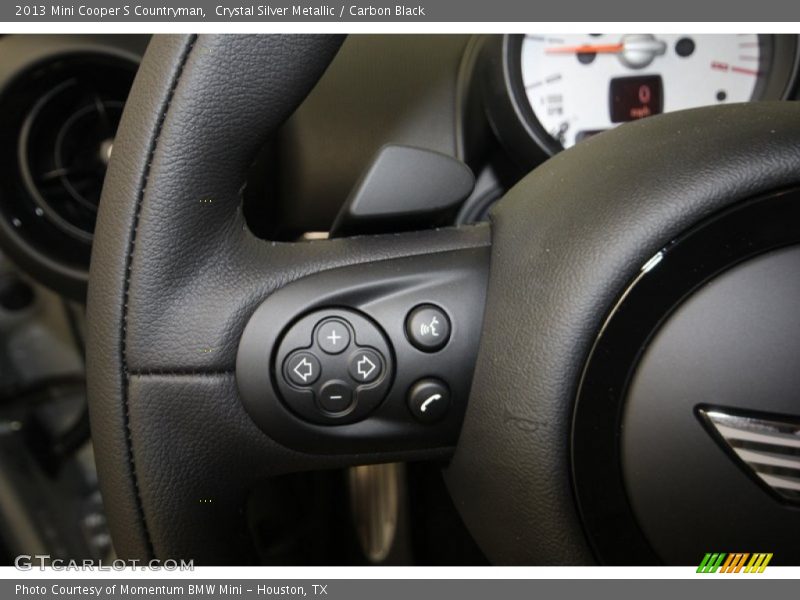 Crystal Silver Metallic / Carbon Black 2013 Mini Cooper S Countryman