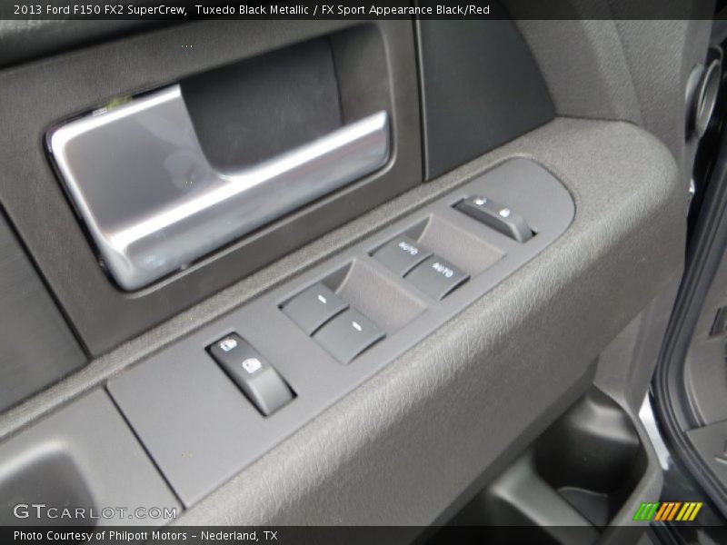 Tuxedo Black Metallic / FX Sport Appearance Black/Red 2013 Ford F150 FX2 SuperCrew