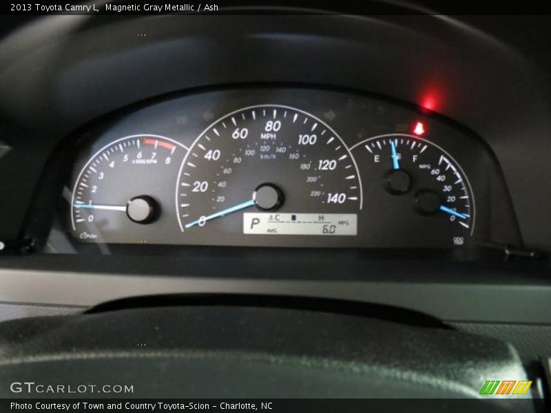 Magnetic Gray Metallic / Ash 2013 Toyota Camry L