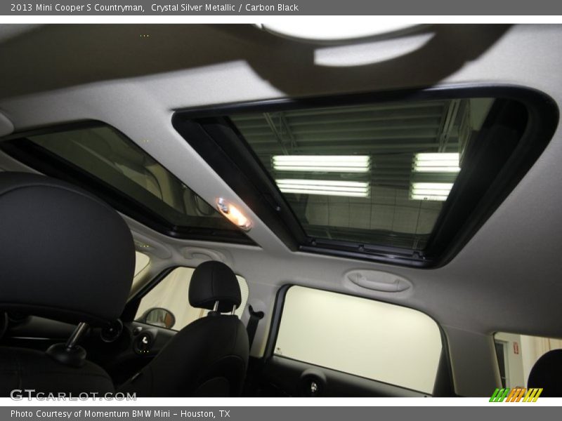 Crystal Silver Metallic / Carbon Black 2013 Mini Cooper S Countryman
