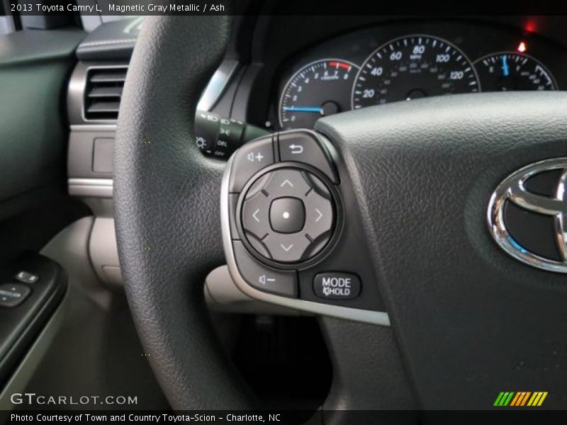 Magnetic Gray Metallic / Ash 2013 Toyota Camry L