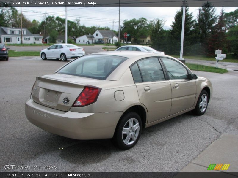 Golden Cashmere / Beige 2006 Saturn ION 2 Sedan
