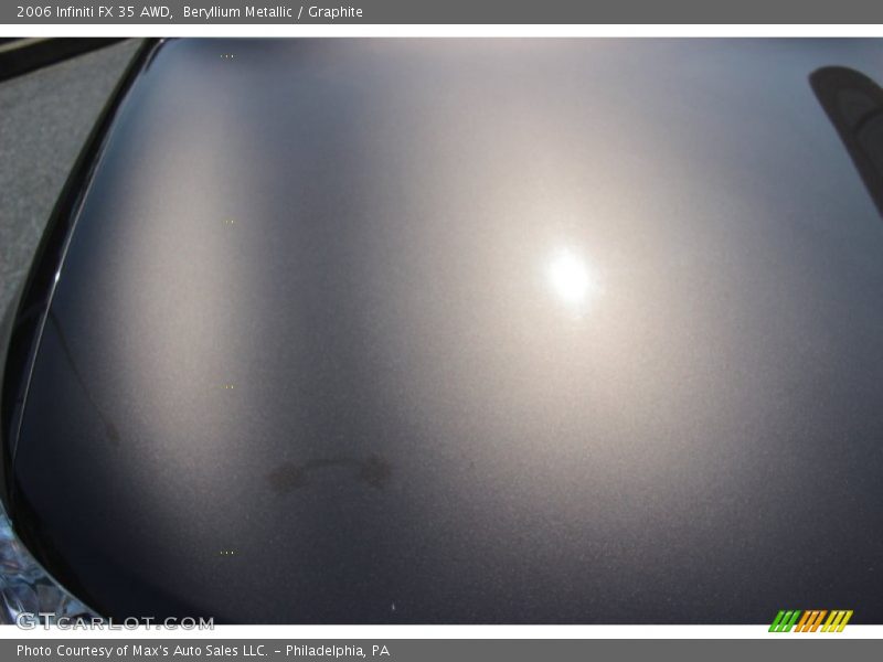 Beryllium Metallic / Graphite 2006 Infiniti FX 35 AWD