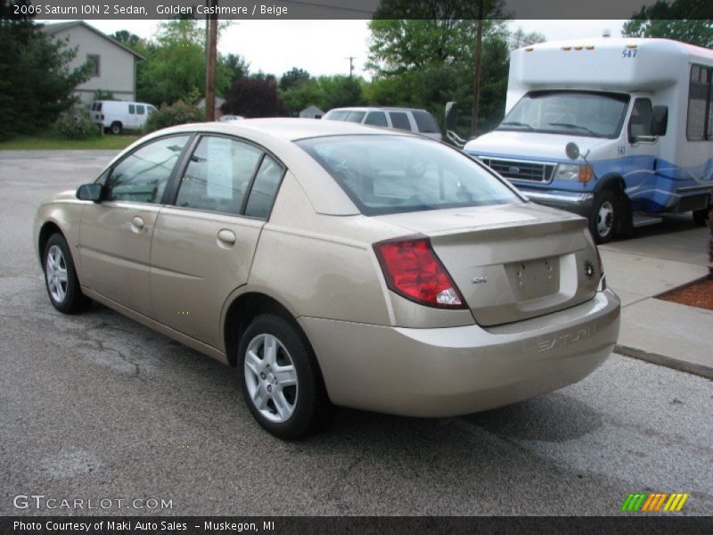 Golden Cashmere / Beige 2006 Saturn ION 2 Sedan