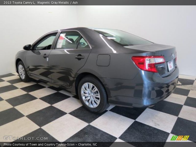 Magnetic Gray Metallic / Ash 2013 Toyota Camry L