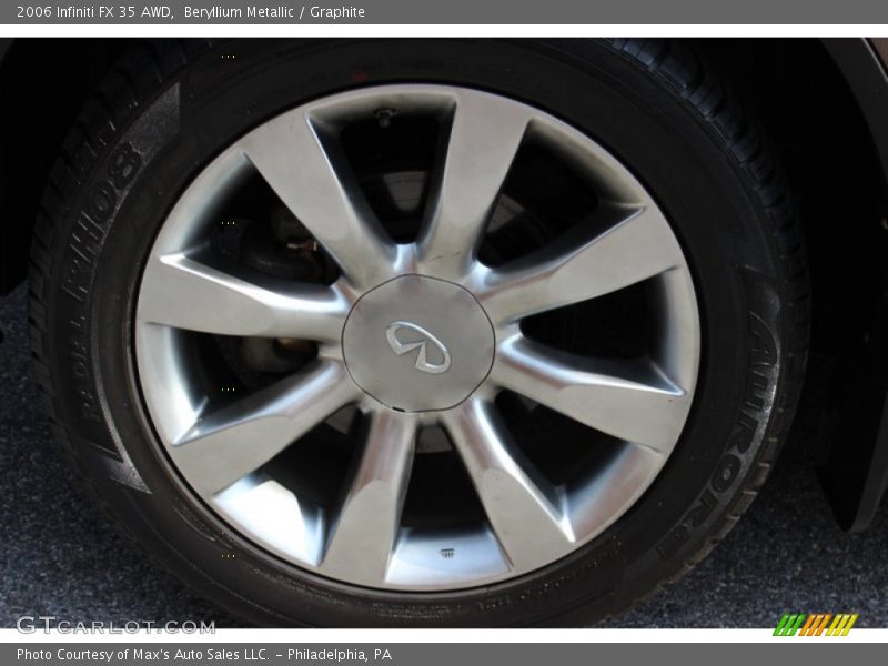 Beryllium Metallic / Graphite 2006 Infiniti FX 35 AWD