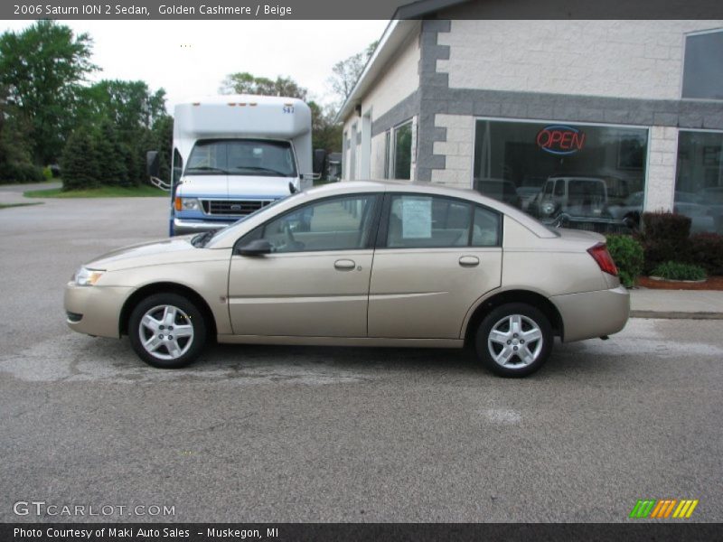 Golden Cashmere / Beige 2006 Saturn ION 2 Sedan
