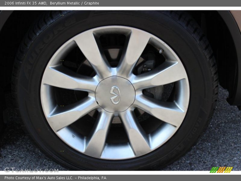 Beryllium Metallic / Graphite 2006 Infiniti FX 35 AWD