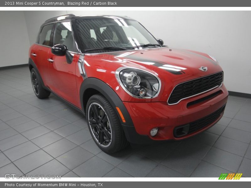 Blazing Red / Carbon Black 2013 Mini Cooper S Countryman