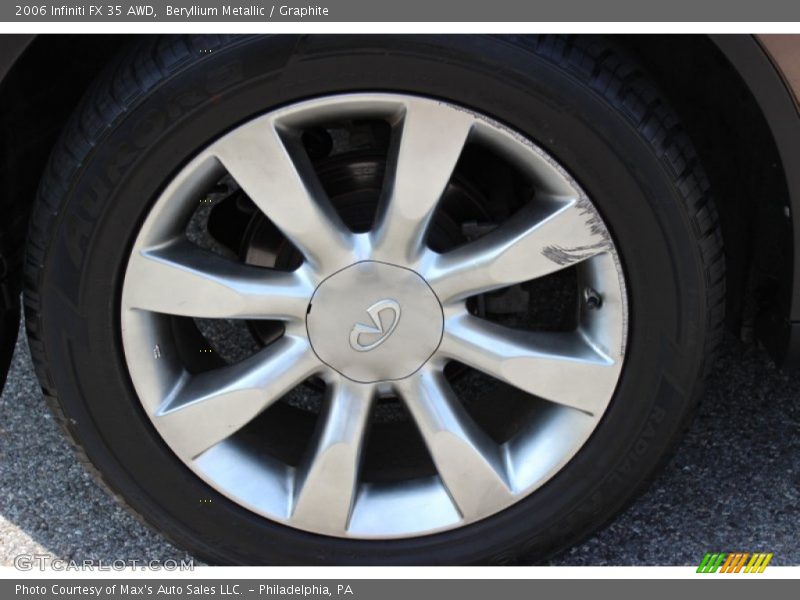 Beryllium Metallic / Graphite 2006 Infiniti FX 35 AWD