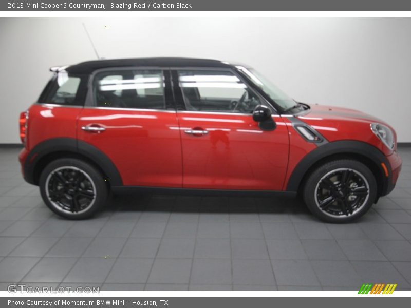 Blazing Red / Carbon Black 2013 Mini Cooper S Countryman