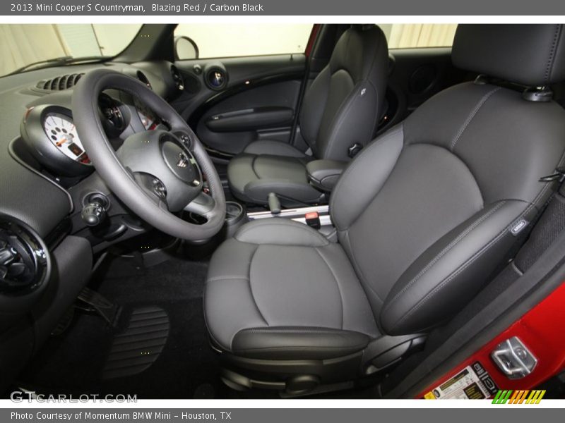 Blazing Red / Carbon Black 2013 Mini Cooper S Countryman