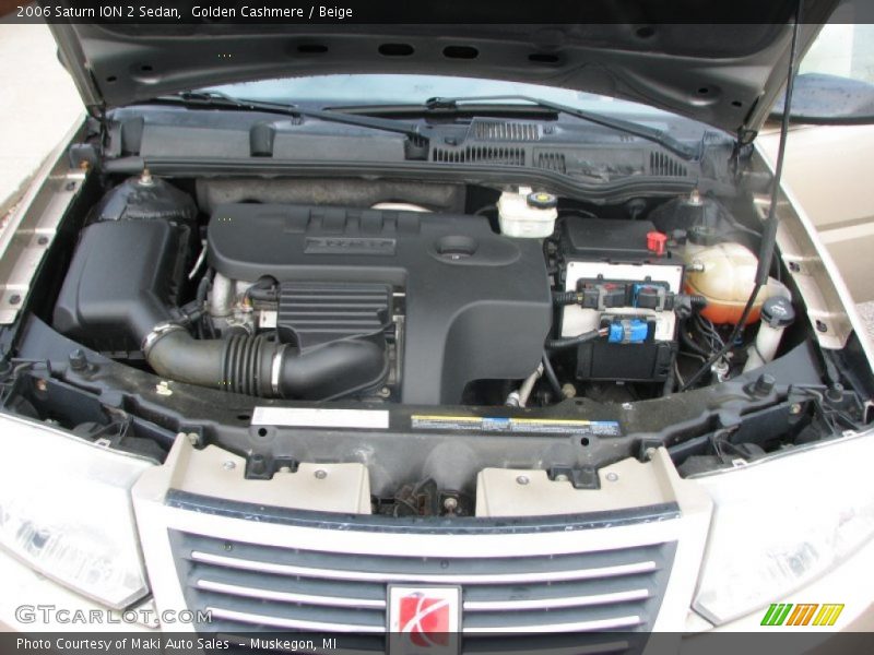  2006 ION 2 Sedan Engine - 2.2 Liter DOHC 16-Valve Ecotec 4 Cylinder