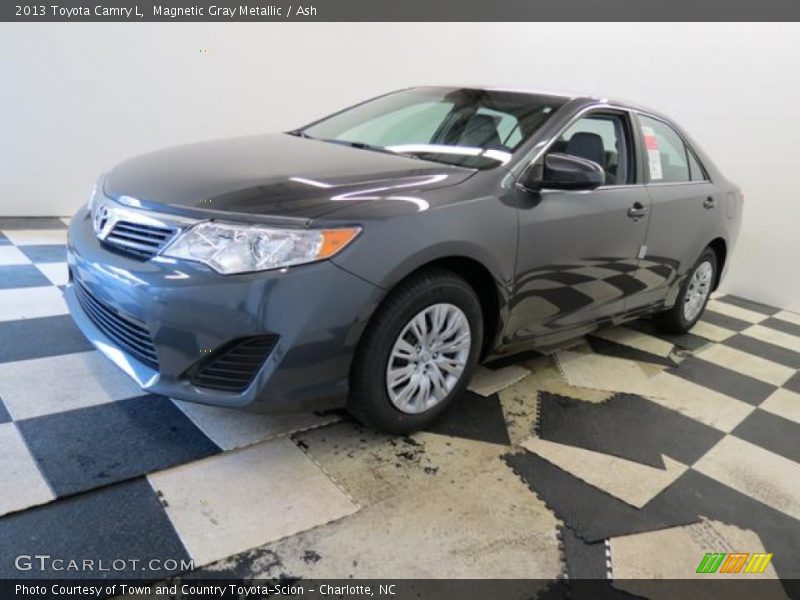 Magnetic Gray Metallic / Ash 2013 Toyota Camry L