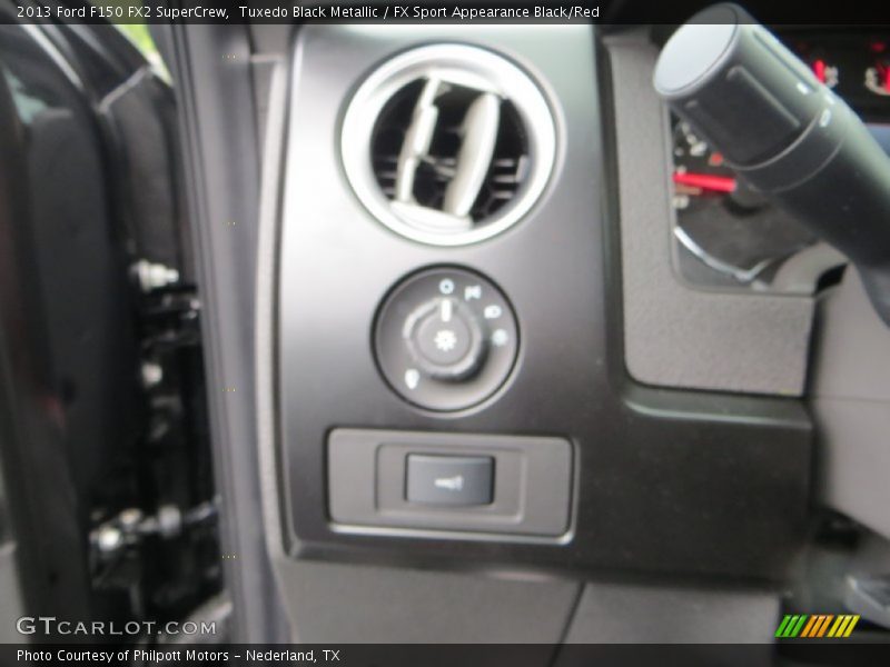 Tuxedo Black Metallic / FX Sport Appearance Black/Red 2013 Ford F150 FX2 SuperCrew