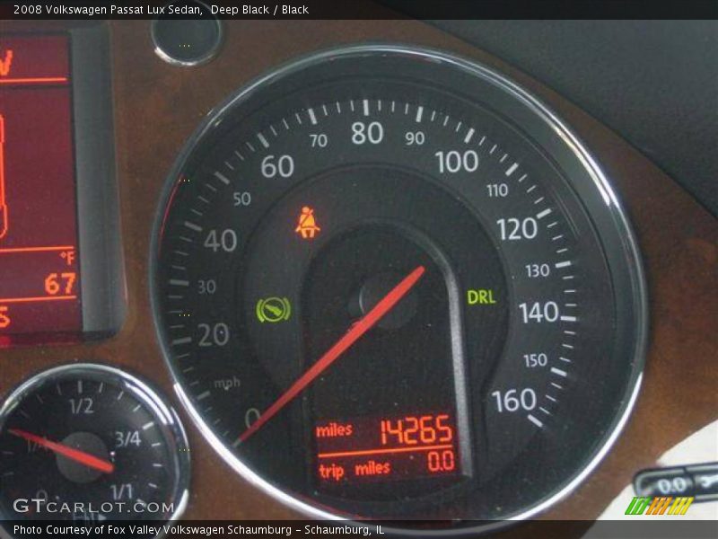 Deep Black / Black 2008 Volkswagen Passat Lux Sedan