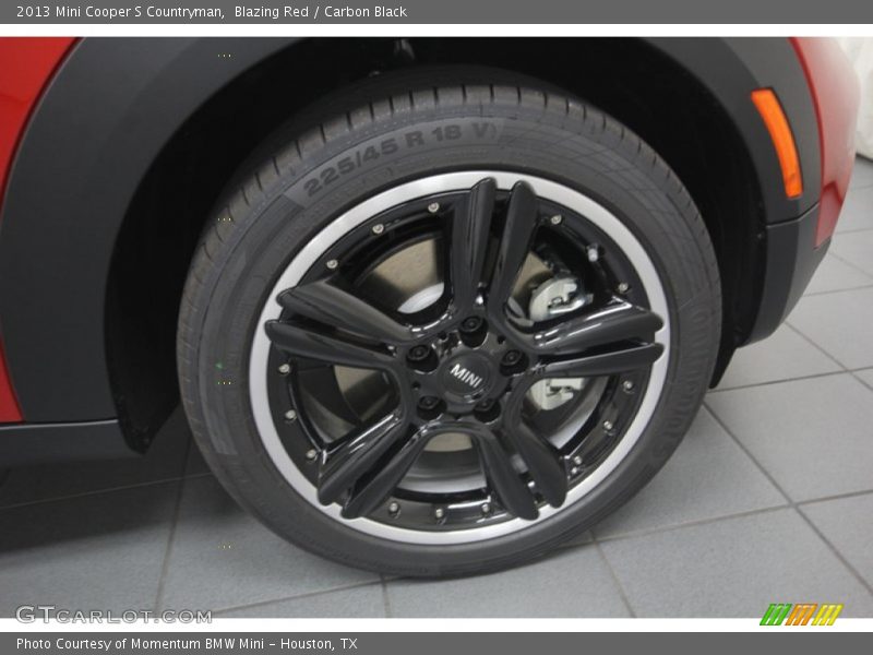 Blazing Red / Carbon Black 2013 Mini Cooper S Countryman