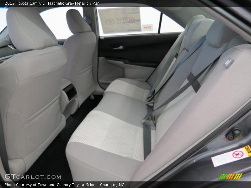 Magnetic Gray Metallic / Ash 2013 Toyota Camry L