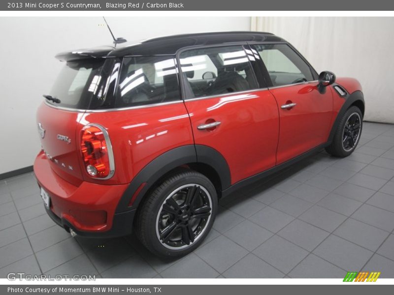 Blazing Red / Carbon Black 2013 Mini Cooper S Countryman