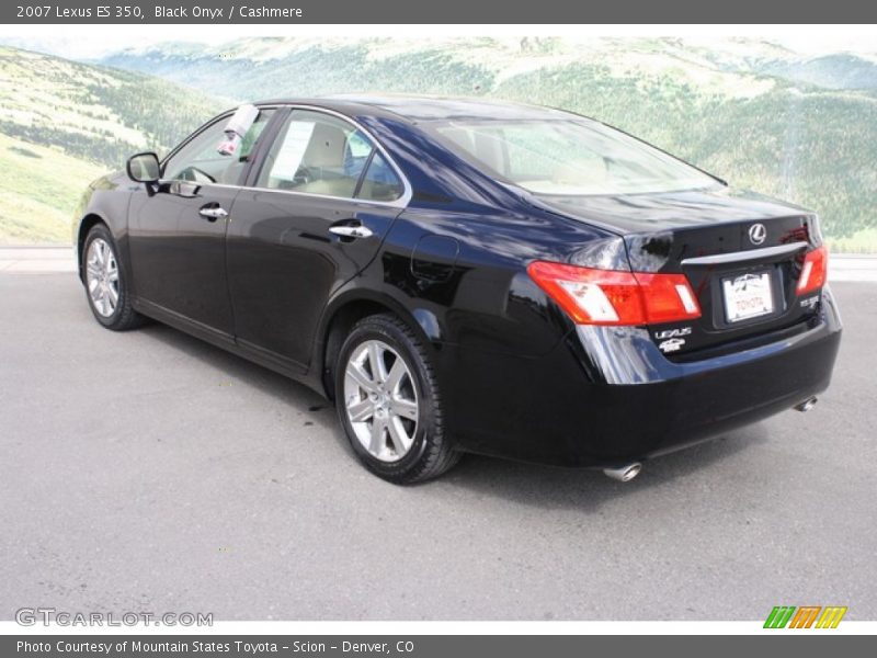 Black Onyx / Cashmere 2007 Lexus ES 350