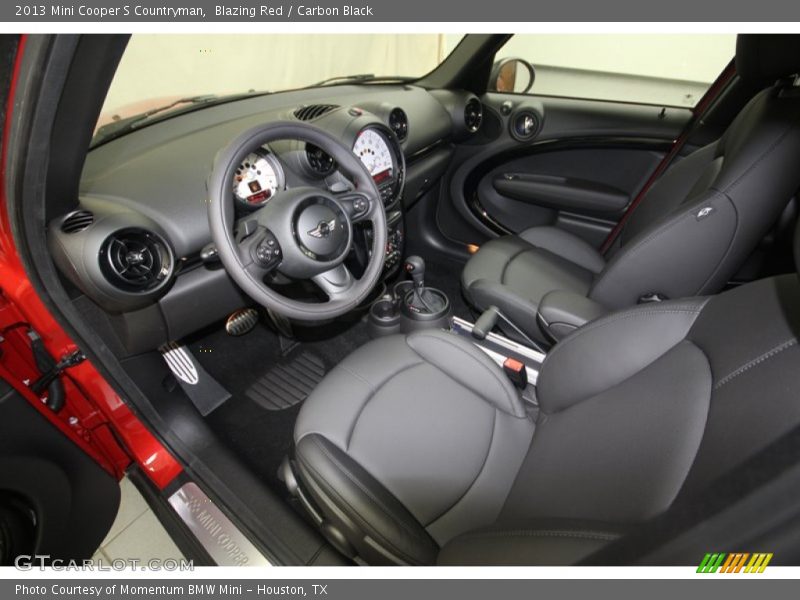 Blazing Red / Carbon Black 2013 Mini Cooper S Countryman