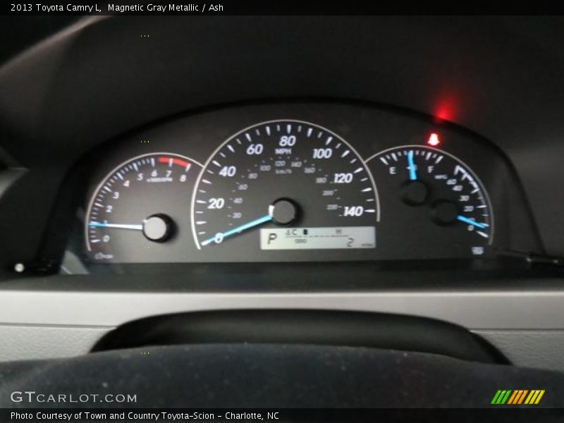Magnetic Gray Metallic / Ash 2013 Toyota Camry L