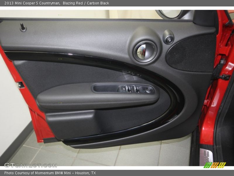 Blazing Red / Carbon Black 2013 Mini Cooper S Countryman