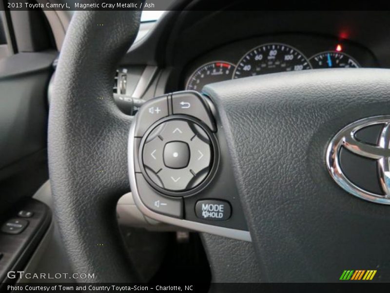 Controls of 2013 Camry L