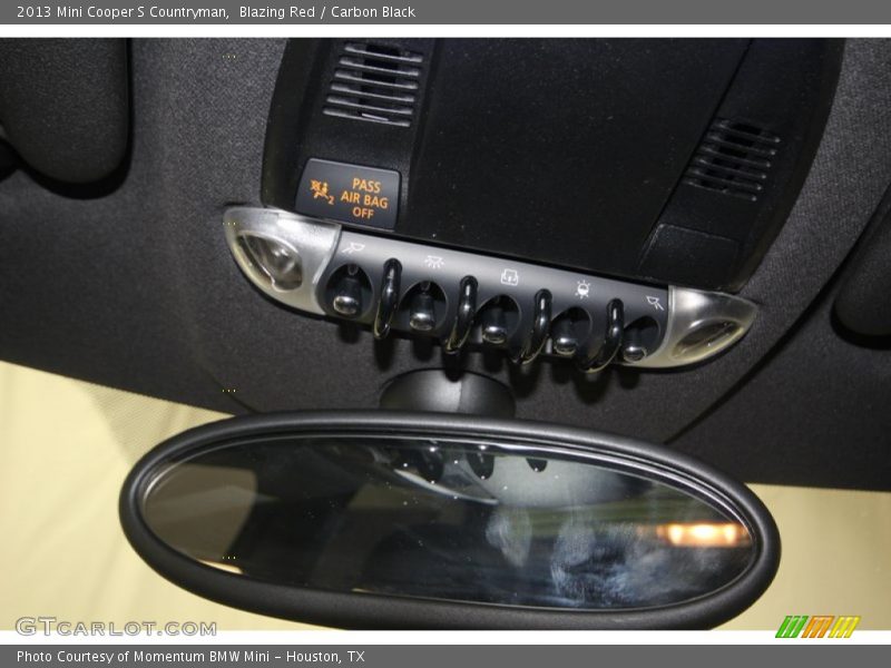 Blazing Red / Carbon Black 2013 Mini Cooper S Countryman