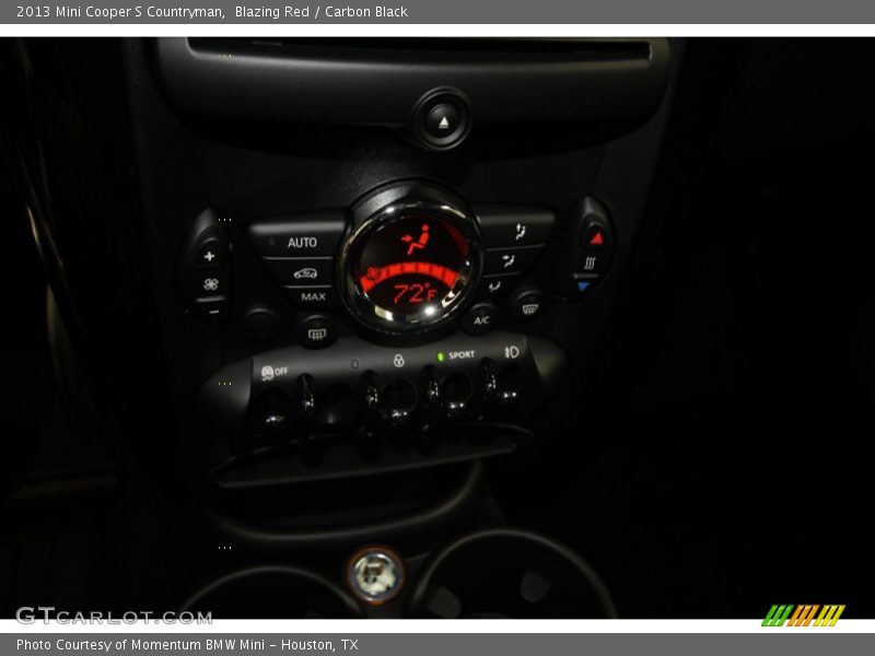 Blazing Red / Carbon Black 2013 Mini Cooper S Countryman