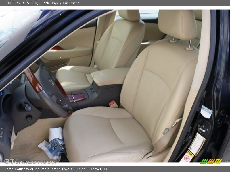 Front Seat of 2007 ES 350