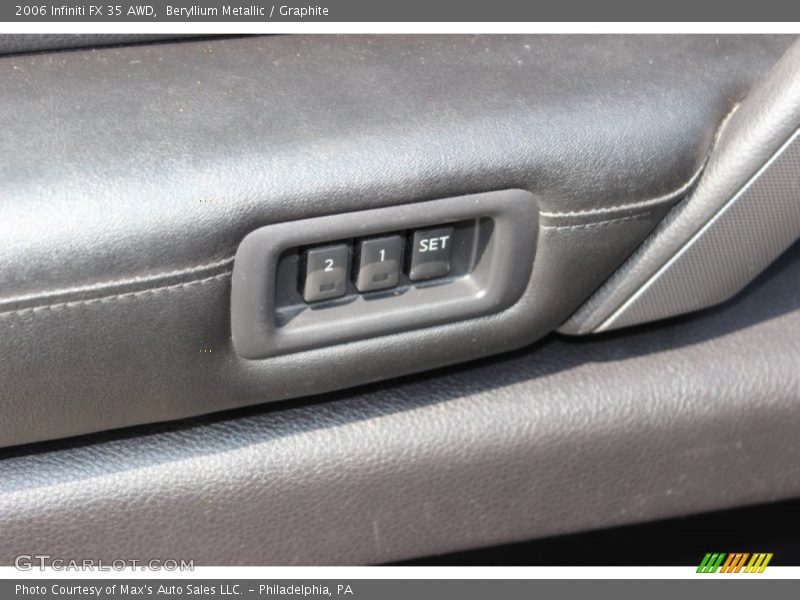 Beryllium Metallic / Graphite 2006 Infiniti FX 35 AWD