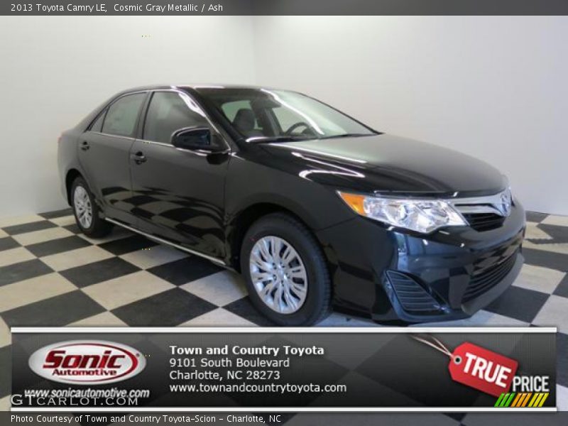 Cosmic Gray Metallic / Ash 2013 Toyota Camry LE