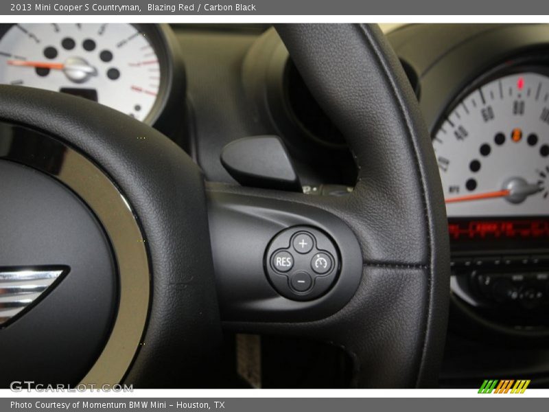Blazing Red / Carbon Black 2013 Mini Cooper S Countryman