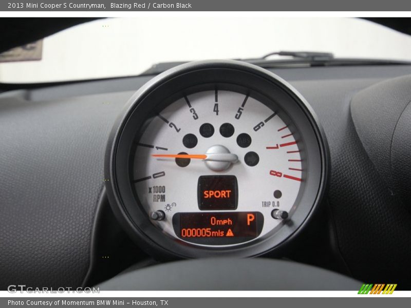 Blazing Red / Carbon Black 2013 Mini Cooper S Countryman