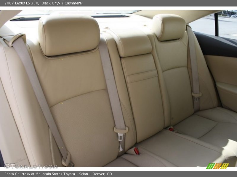 Black Onyx / Cashmere 2007 Lexus ES 350