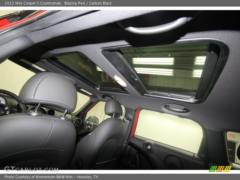Blazing Red / Carbon Black 2013 Mini Cooper S Countryman