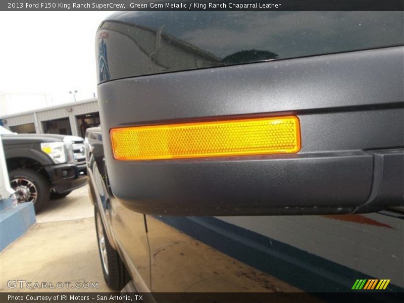 Green Gem Metallic / King Ranch Chaparral Leather 2013 Ford F150 King Ranch SuperCrew